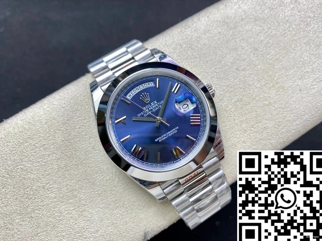 M228206-0015 Factory Steel Rolex Day EW Date Stainless 0329